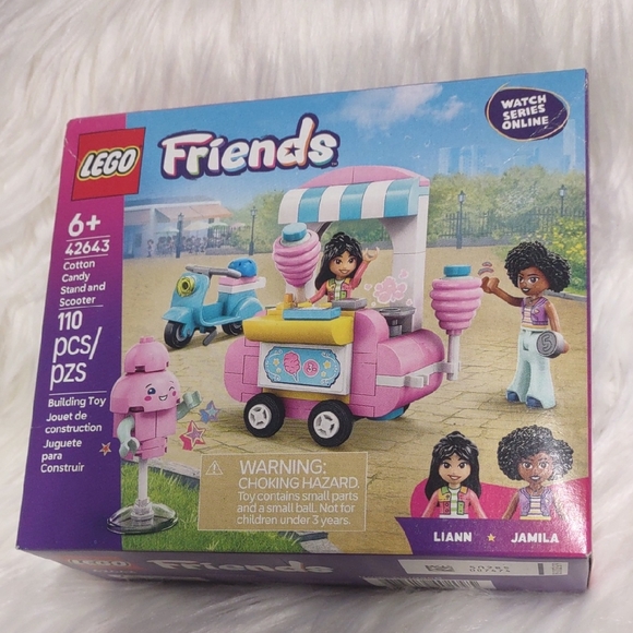 Lego Other - Lego Cotton Candy Stand And Scooter